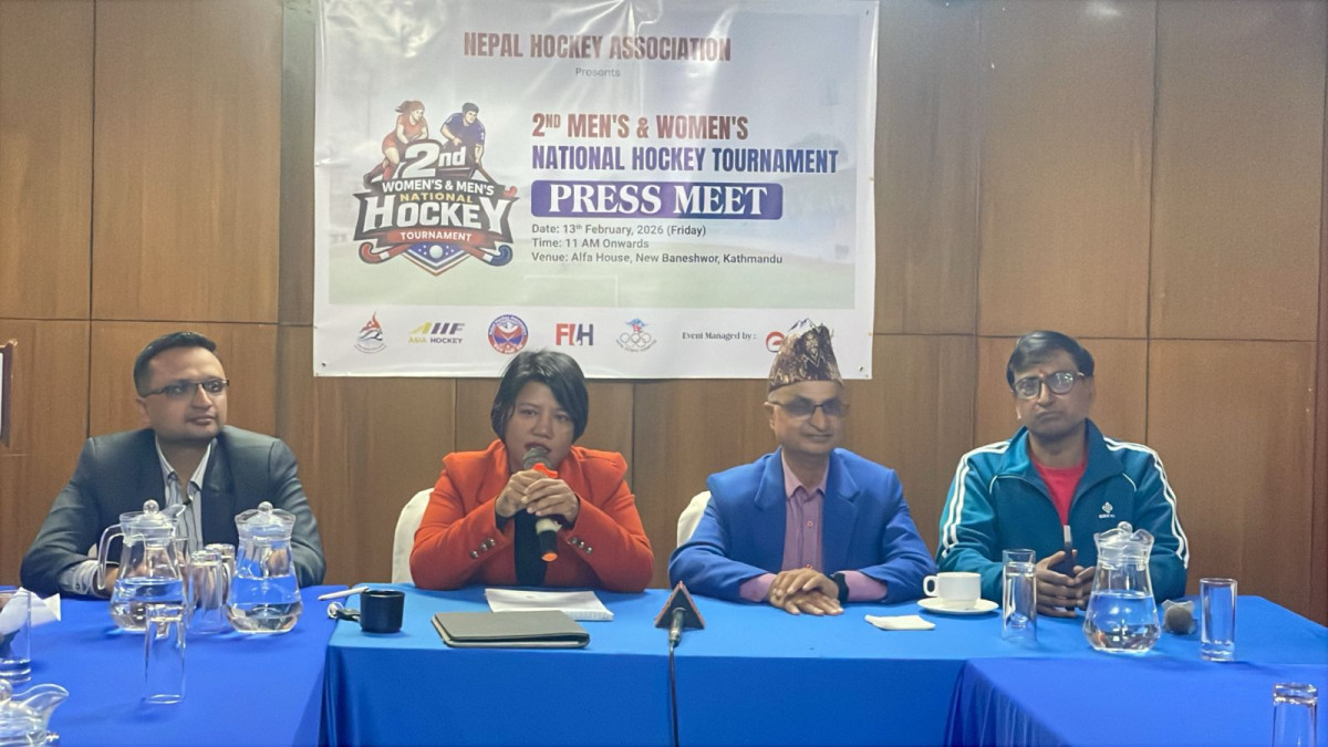 राष्ट्रिय महिला–पुरुष हक्की प्रतियोगिता फागुन ४ गतेदेखि आयोजना हुने